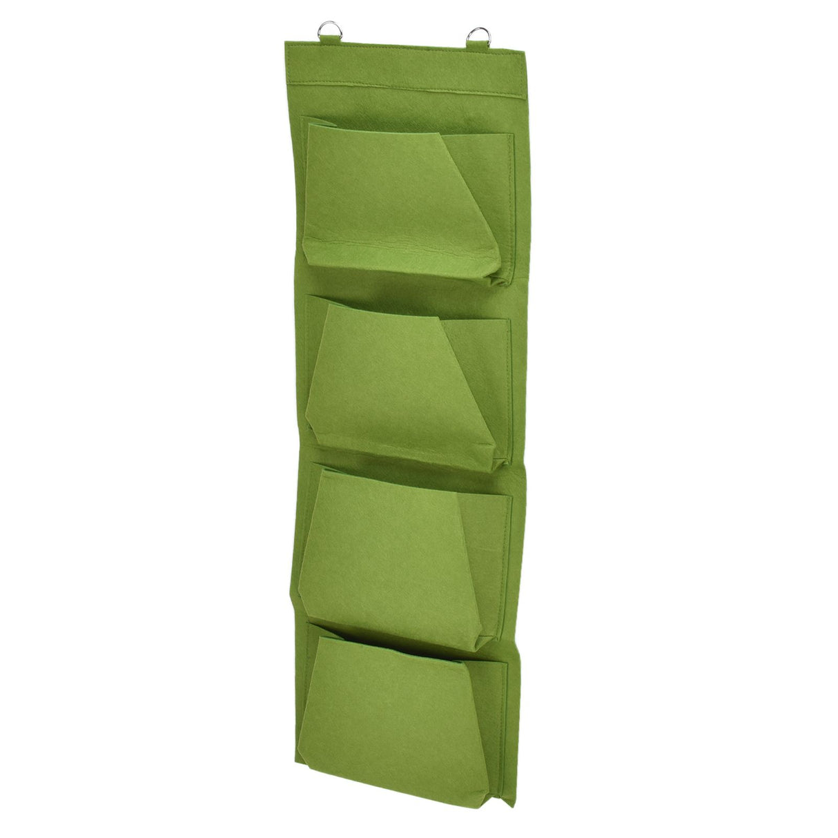 Degradable Wall Hanging Plant Bag Felt Grow Bag Flower Grow Pouch Planter for Garden Courtyard