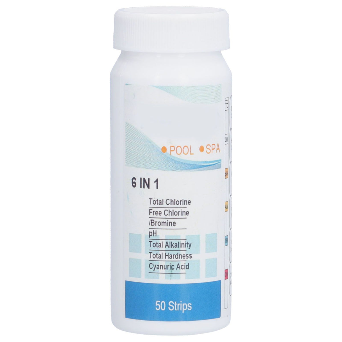 Pool Test Strips Durable Quick Portable Easy to Operate Pa Test Strips for Aquariums