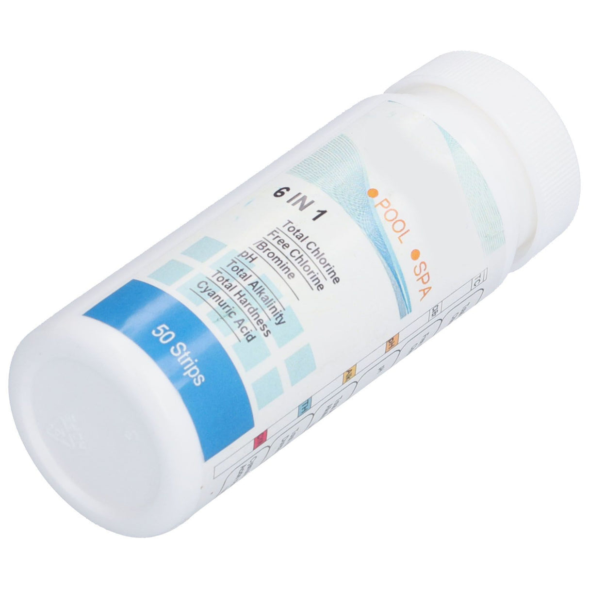 Pool Test Strips Durable Quick Portable Easy to Operate Pa Test Strips for Aquariums