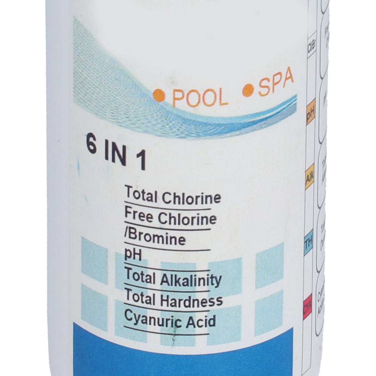 Pool Test Strips Durable Quick Portable Easy to Operate Pa Test Strips for Aquariums