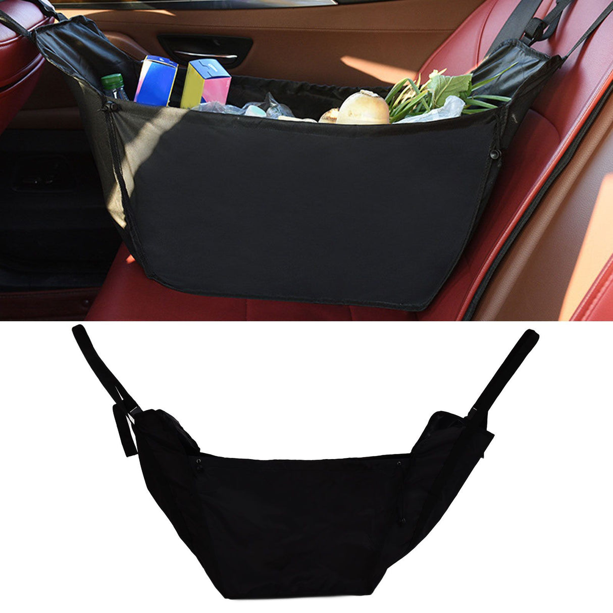 Car Storage Shopping Bag Adjustable Oxford Cloth Portable Storage Bag for Shopping Travel