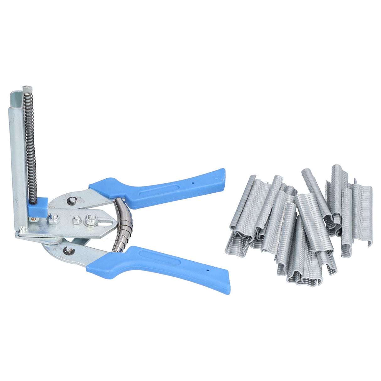 Hog Ring Pliers Kit Semi Automatic Convenient M Nail Pliers for Chicken Cage Pigeon Cage Rabbit Cage Fox Cage