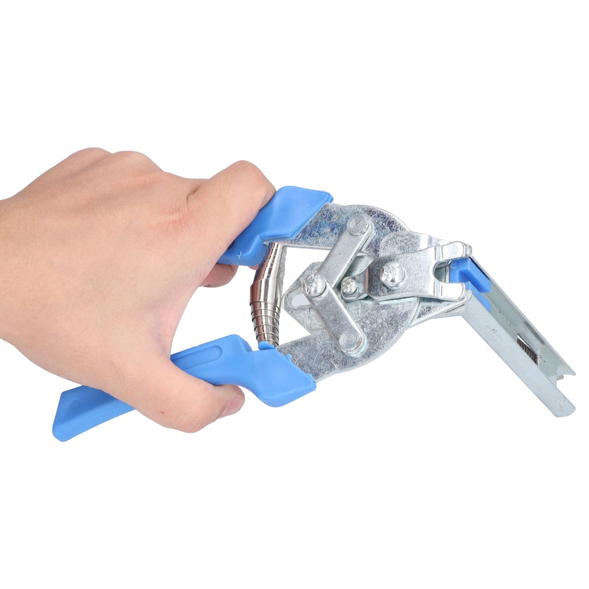 Hog Ring Pliers Kit Semi Automatic Convenient M Nail Pliers for Chicken Cage Pigeon Cage Rabbit Cage Fox Cage