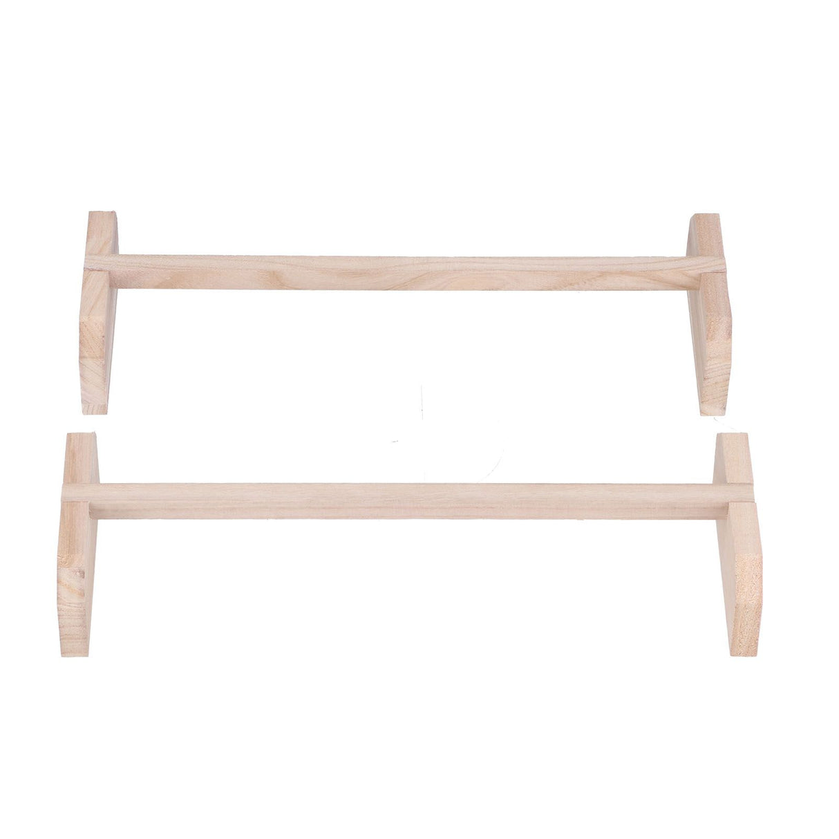 2 Set Chicken Wooden Perches Large Wooden Bird Stand Training Hens Roosting Bar for Rooster Parrots Pet Supplies