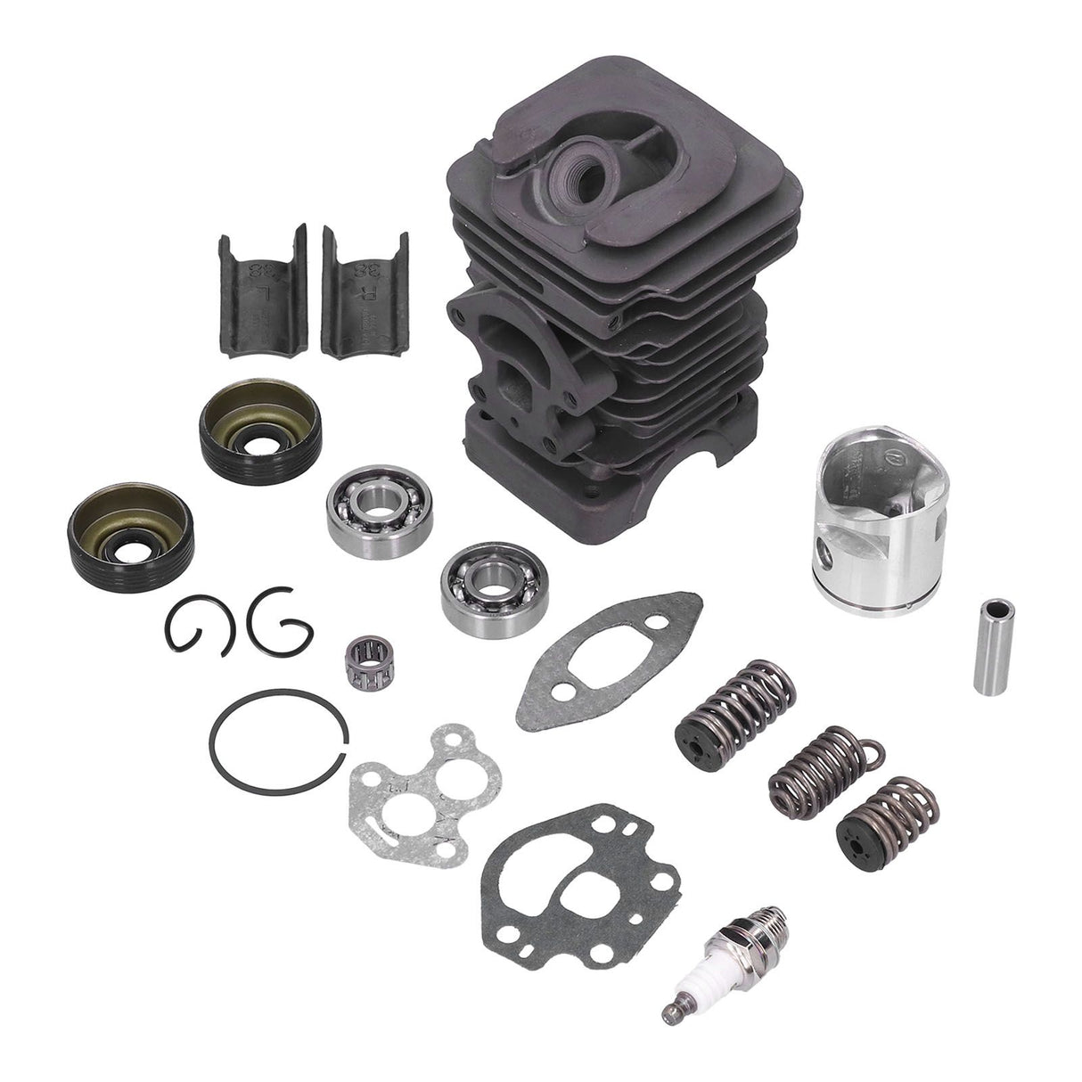 39mm Cylinder Piston Kit Chainsaw Cylinder Needle Bearing Spring Set for Husqvarna 235 236 236E 240 240E