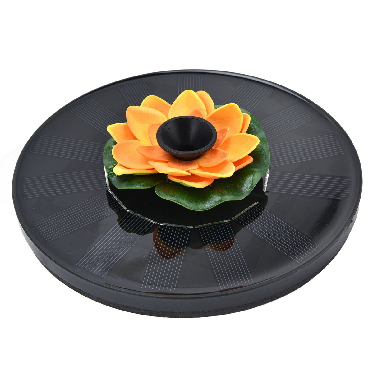 Lotus Solar Fountain Water Pump Floating Mini Solar Powered Water Fountain for Birdbaths Garden Pond Pool Outdoor1