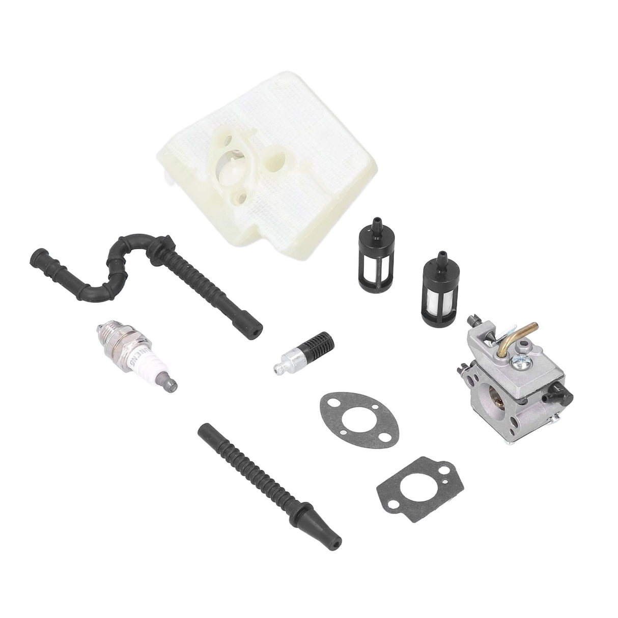 Carburetor Air Filter Spark Plug Relief Valve Set Replacement Fit for Stihl MS260 MS240 024 024AV