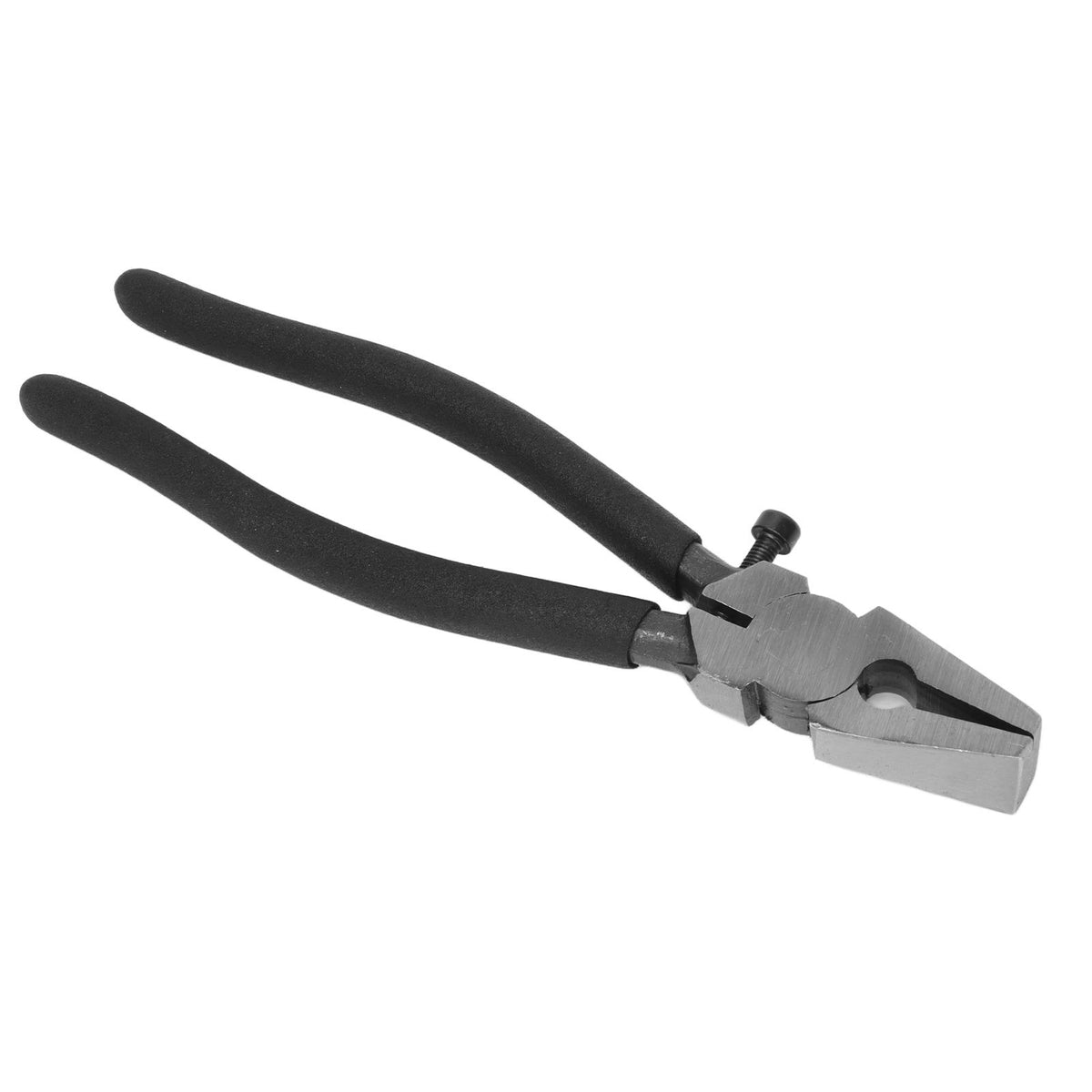 Clamping Plier 8 Inches Carbon Steel Adjustable Multifunctional Ergonomic Crimper Plier for Glass Ceramic Trimming