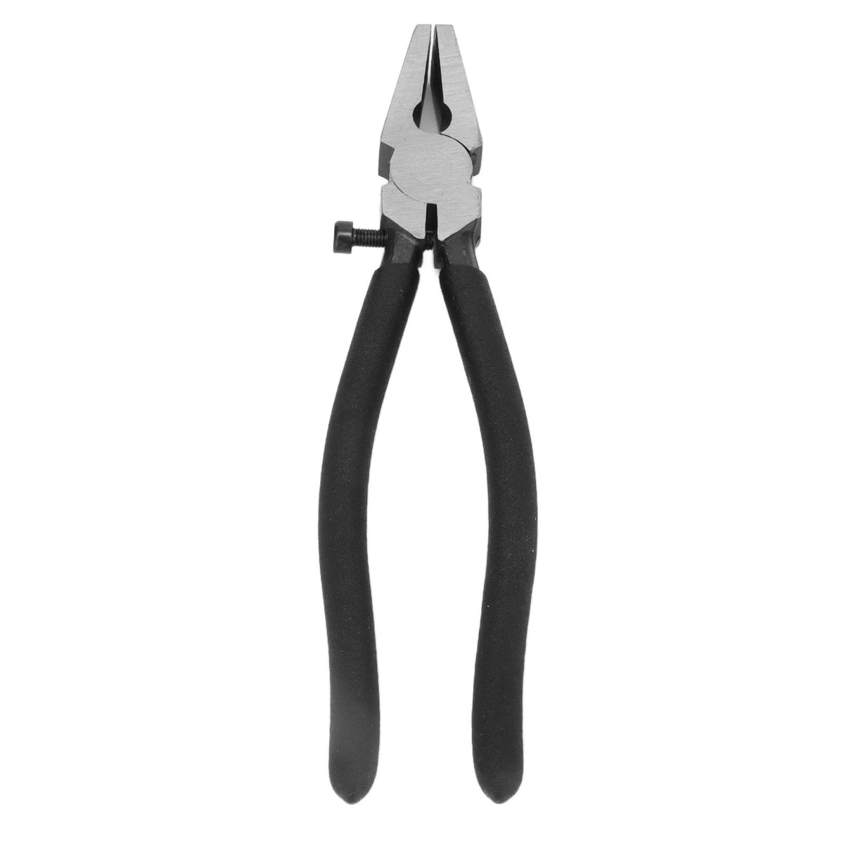 Clamping Plier 8 Inches Carbon Steel Adjustable Multifunctional Ergonomic Crimper Plier for Glass Ceramic Trimming