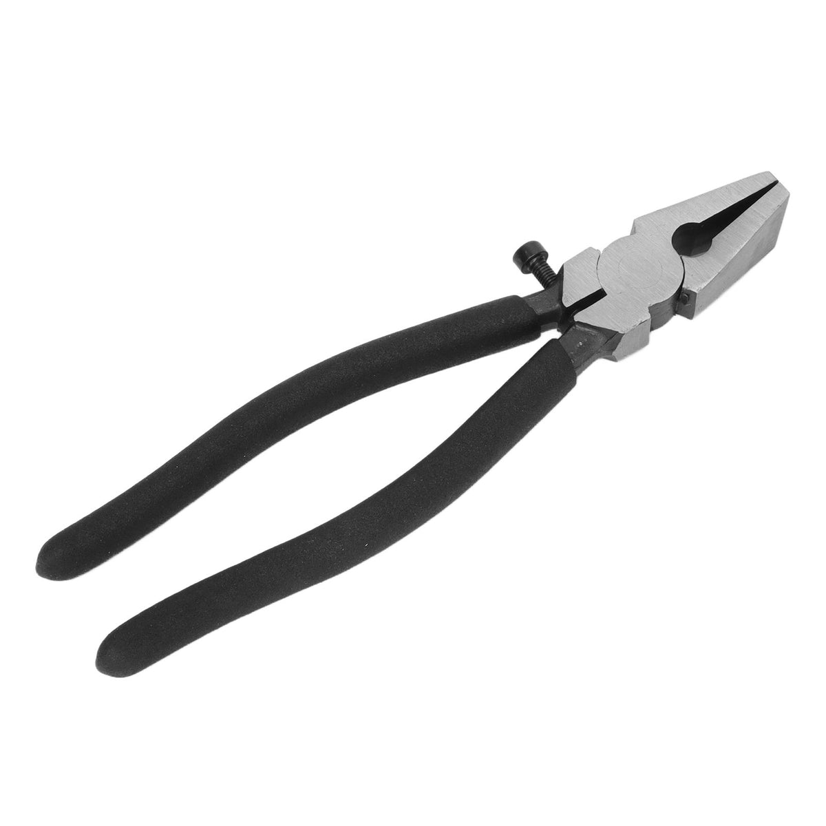 Clamping Plier 8 Inches Carbon Steel Adjustable Multifunctional Ergonomic Crimper Plier for Glass Ceramic Trimming