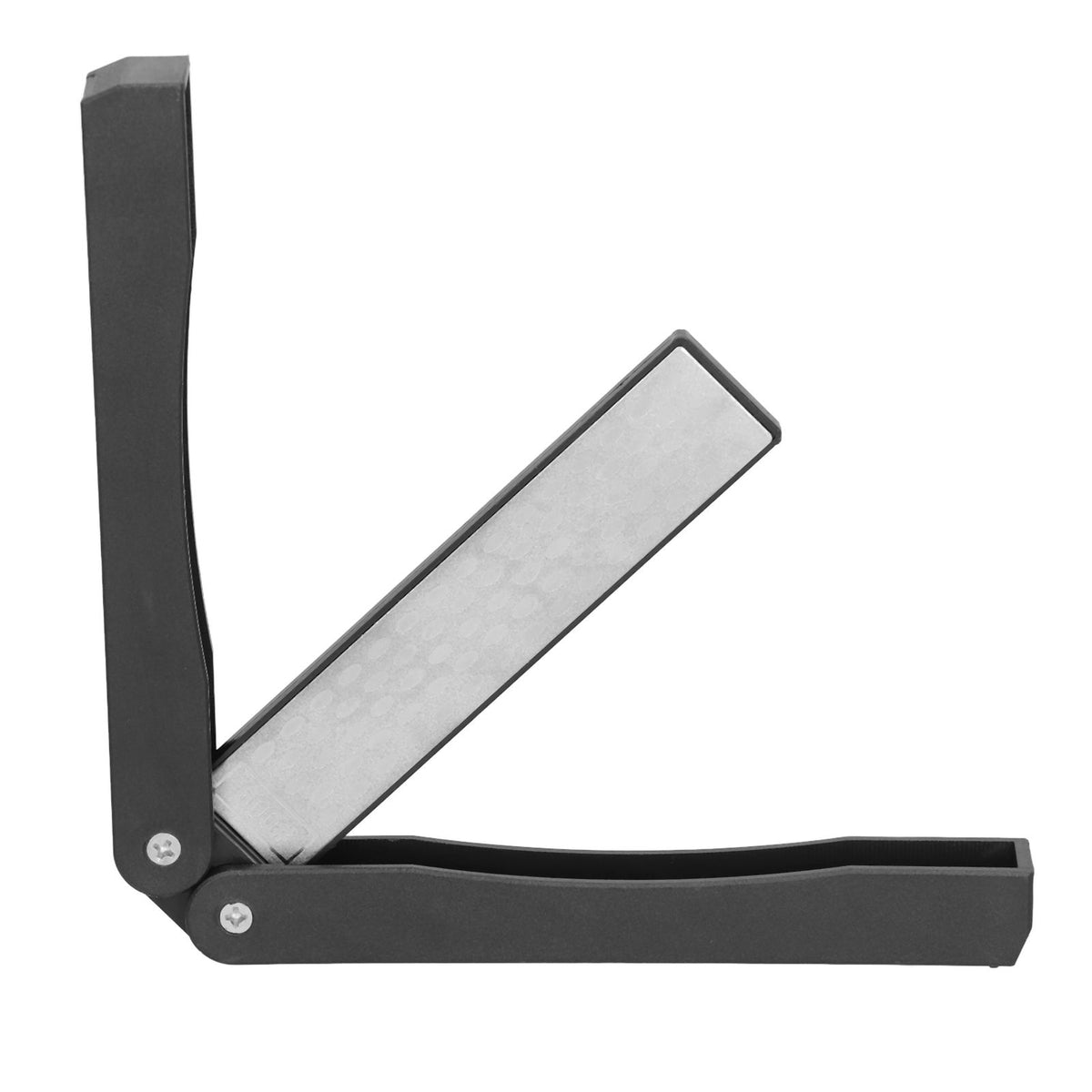 Knife Sharpener Double Sides Fan Shape Folding Mini Portable Whetstone for Outdoor Garden Farm Tools Sharpening