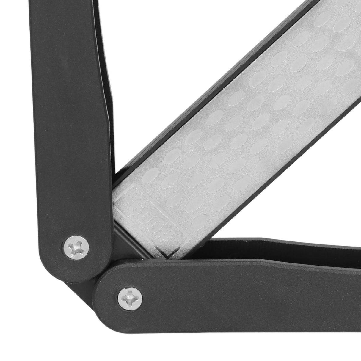 Knife Sharpener Double Sides Fan Shape Folding Mini Portable Whetstone for Outdoor Garden Farm Tools Sharpening