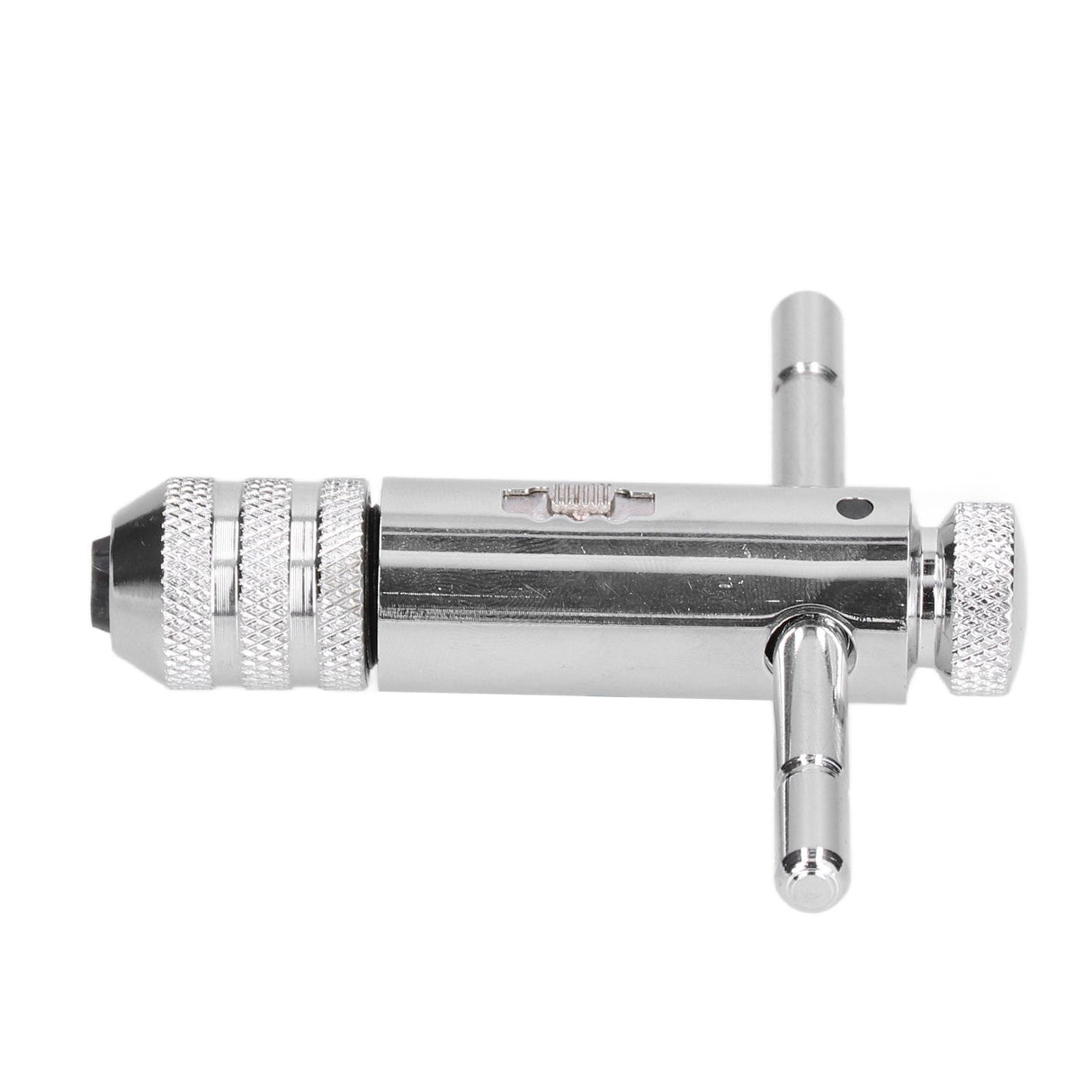 Ratchet Tap Wrench Rigid Hold 3 Positions Gear Box Adjustable Various Tap Sizes T Handle Tap Wrench for Faucet Reamer