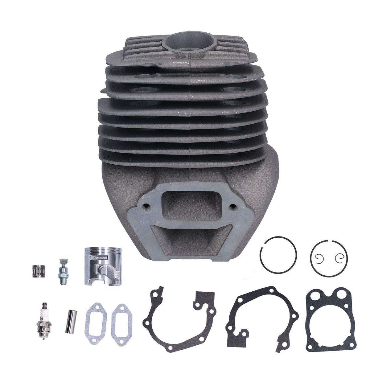 Cylinder Piston Kit 51mm 2in Cylinder Piston Gasket Replacement for Husqvarna K750 K760 Concrete Saw 520 75 73 02