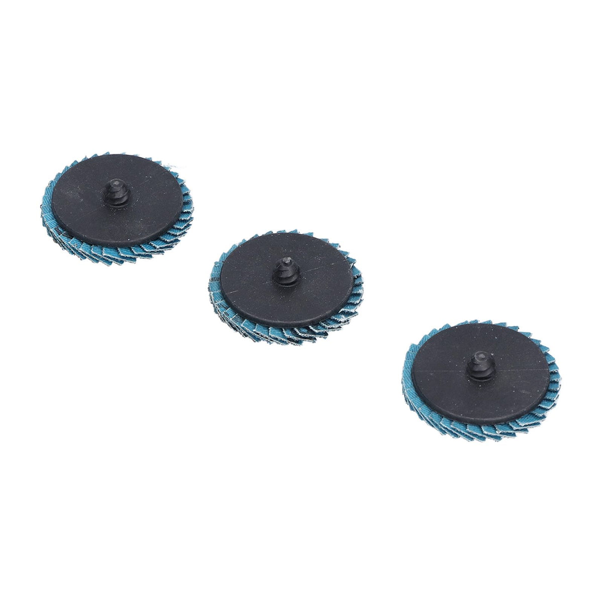 31PCS 2in/5cm Flat Flap Disc 40/60/80 Grits Blue Zirconia Alumina for Grinding Blending Sanding