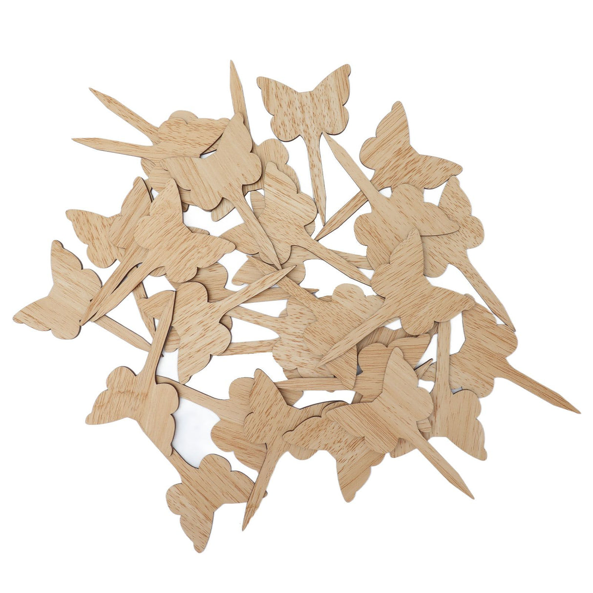 30PCS Plant Label Wood Plant Tag Eco Friendly Garden Flower Potted Plant Sign for Greenhouse