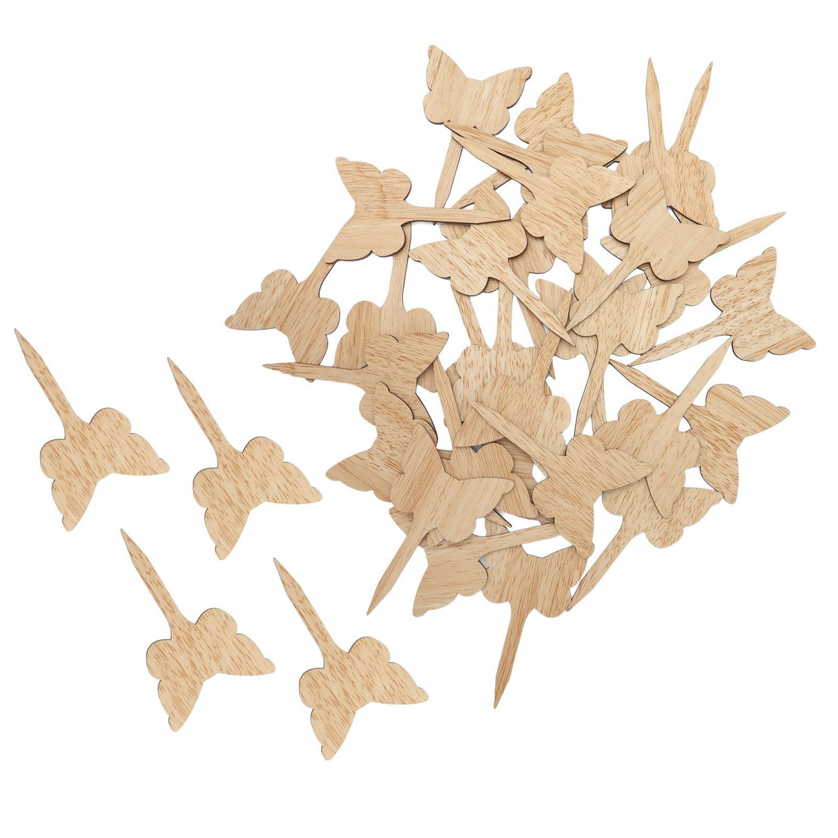 30PCS Plant Label Wood Plant Tag Eco Friendly Garden Flower Potted Plant Sign for Greenhouse