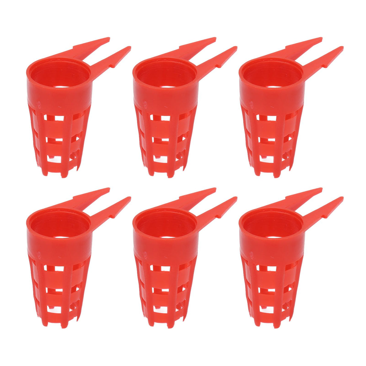 20pcs Queen Bee Cages Small Plastic Protective Safe Bee Cells Cover for Beekeeping Equipment