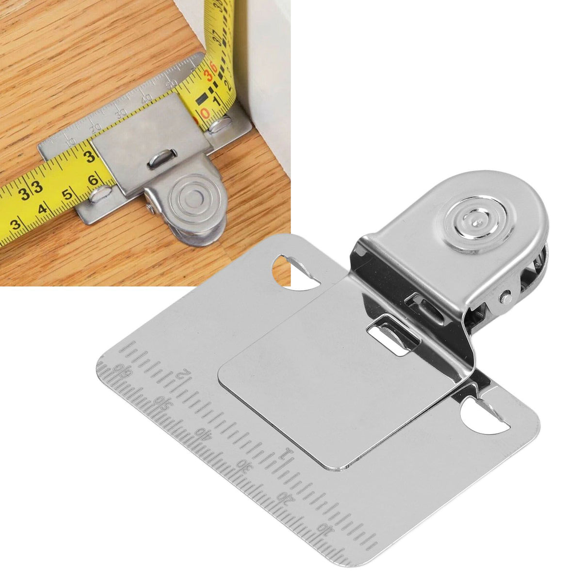 Measuring Tape Clip Compact Portable Convenient Practical Durable Wearable Measurement Accessories for Home