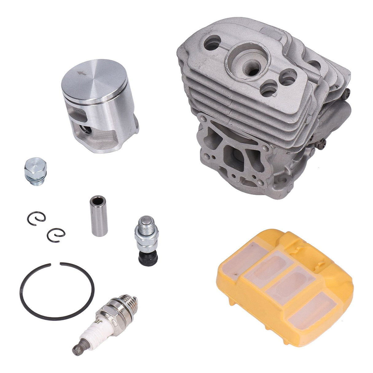 43mm Cylinder Piston Air Filter Kit Chainsaw Cylinder Assembly for Husqvarna 545 550xp