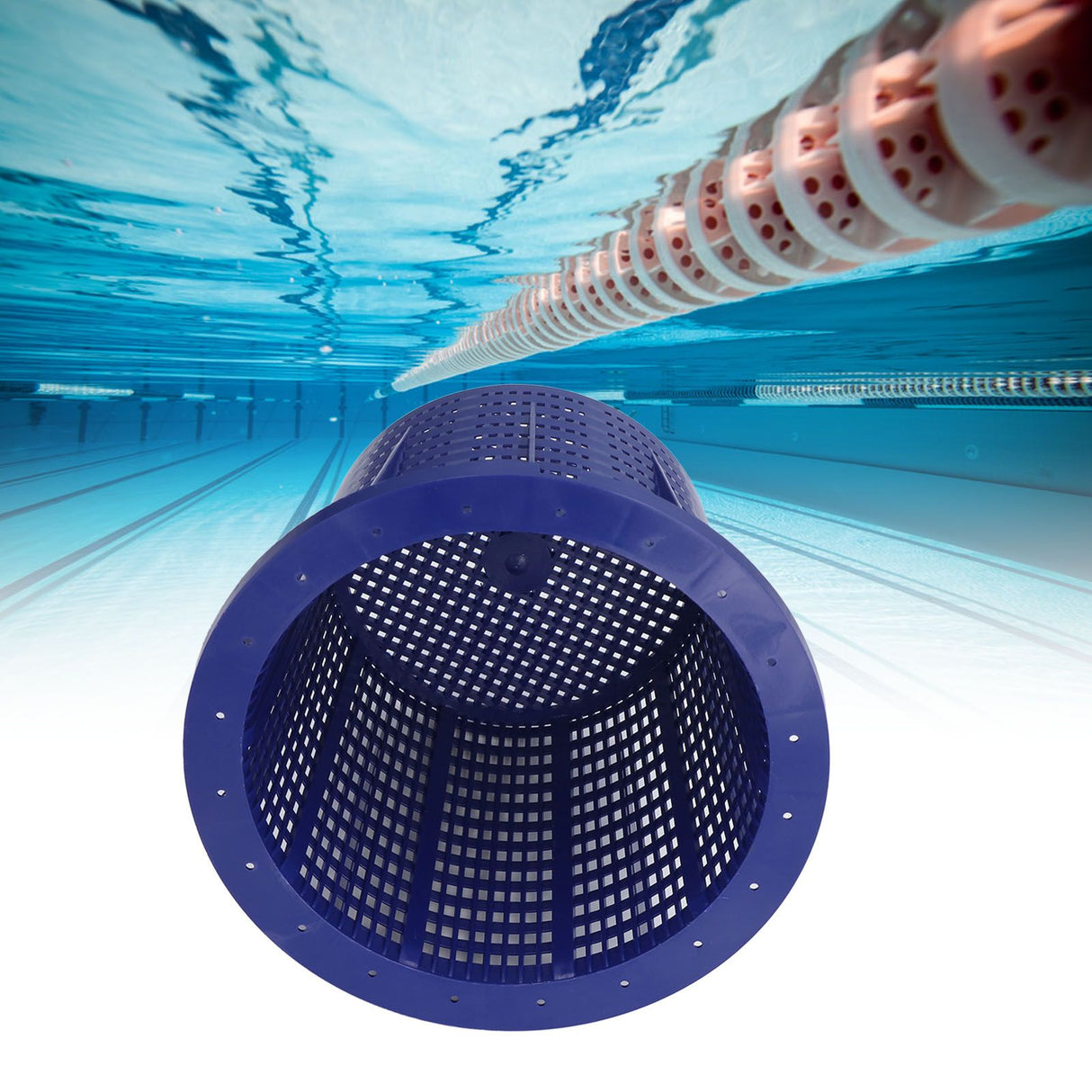 Plastic Skimmer Basket Replacement Swimming Pool Pump Basket for Leaves Debris Removing Cleaning