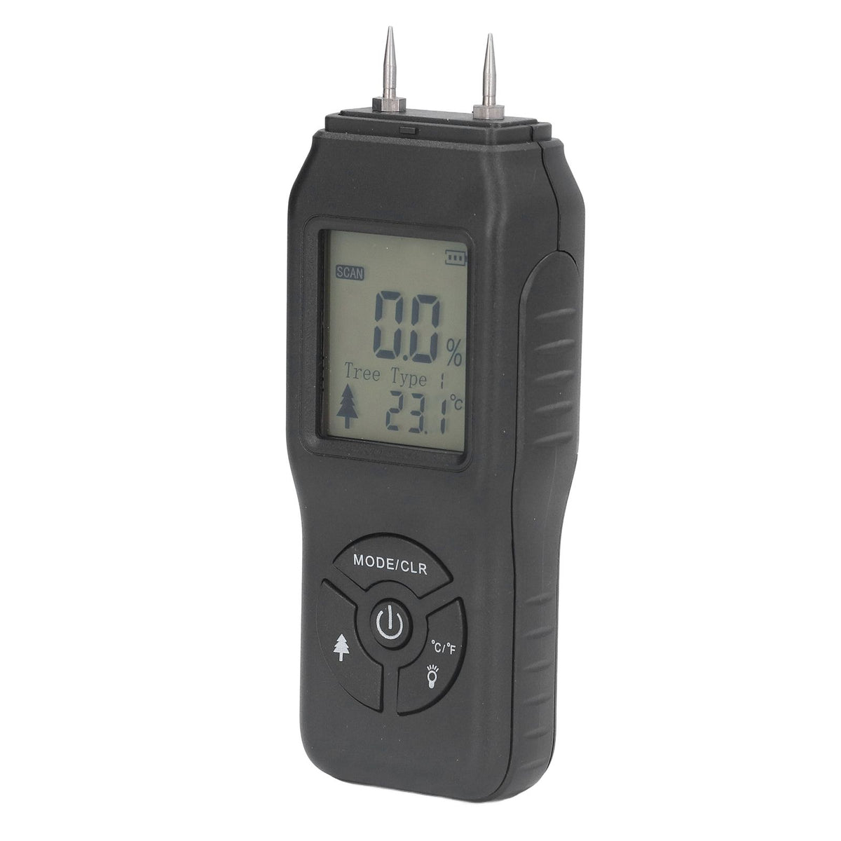 Wood Moisture Meter Large LCD Easy Operation ATC Function Wide Application Stable Accurate Durable Water Leaking Detector