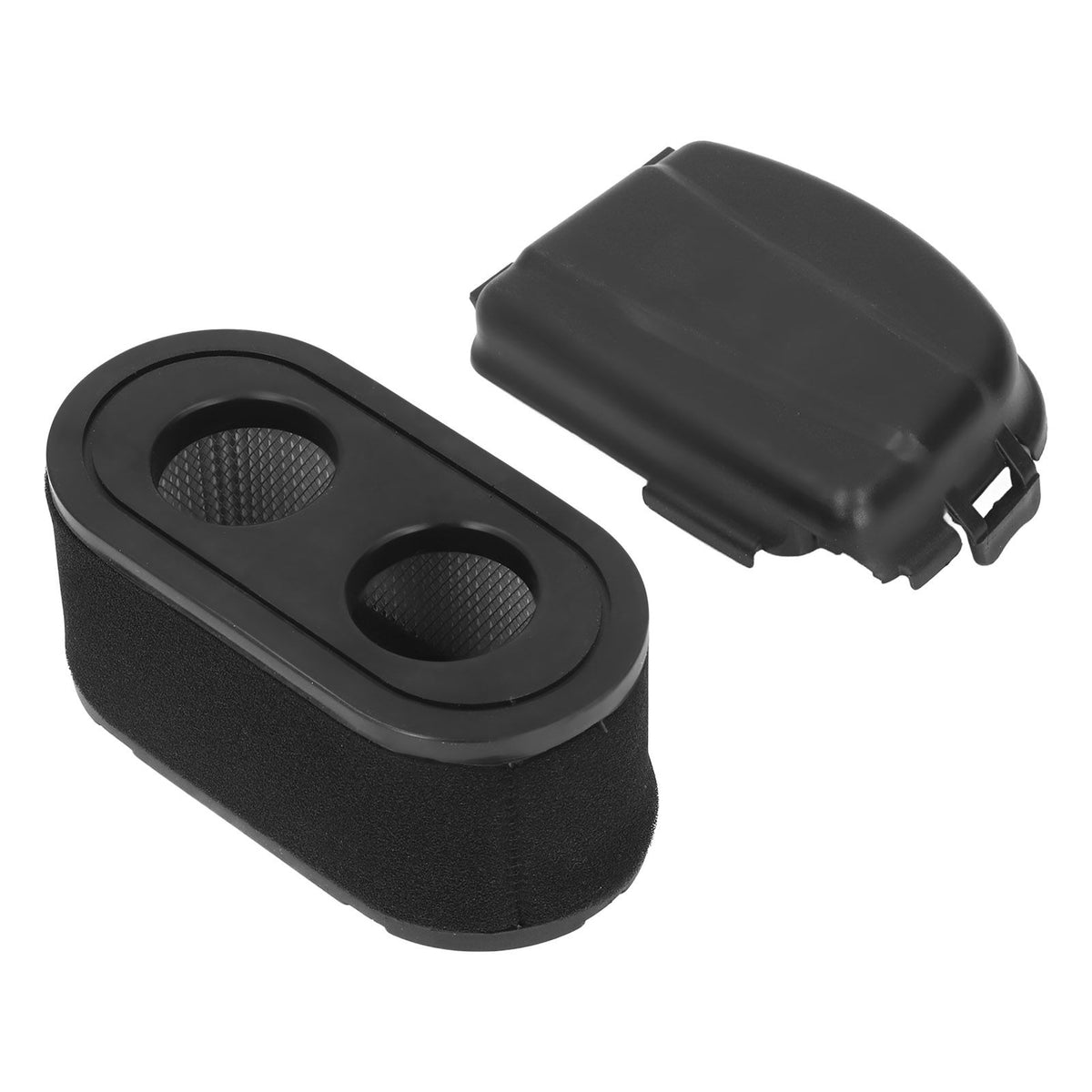 Air Cleaner with Cover Kit 594106 Plastics Black Wearproof Replacement for Lawn Mower Engine