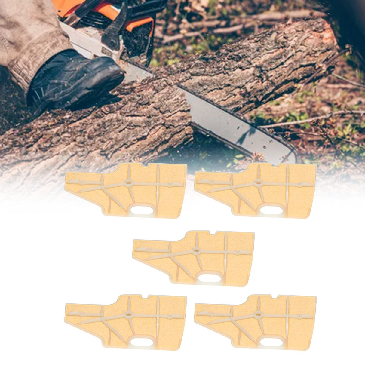 5Pcs Plastic Air Filter Cleaner for STIHL 070 070av 090 090av Chainsaws Parts 1106 120 1602
