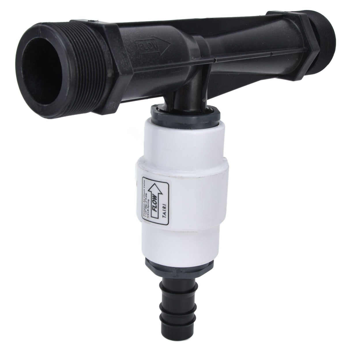 G2 External Thread Venturi Fertilizer with Check Valve Agriculture Fertilizer Injector Irrigation Tool for Garden