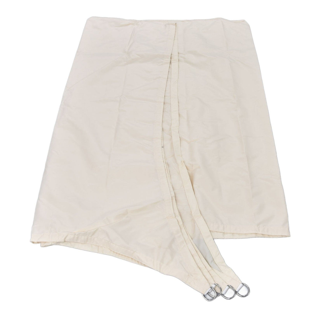 Milky White Shade Canopy Waterproof Shading Foldable 3x3m Quadrilateral Reducing Heat Shade Sail for Outdoor