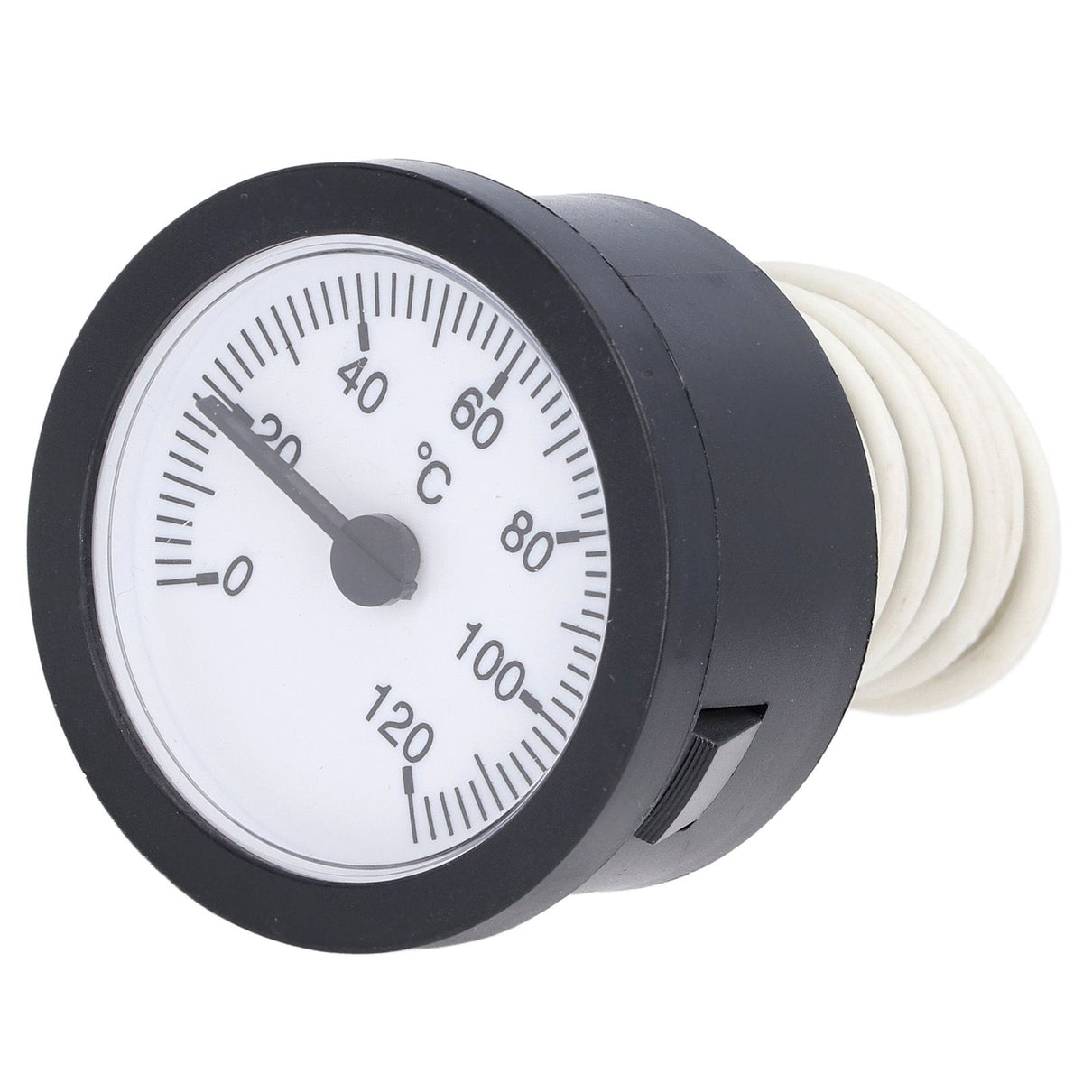 Dial Thermometer 0‑120°C Measuring Range Copper Sensor Clear Temperature Scale 52mm/2.0in Thermometer for Liquid