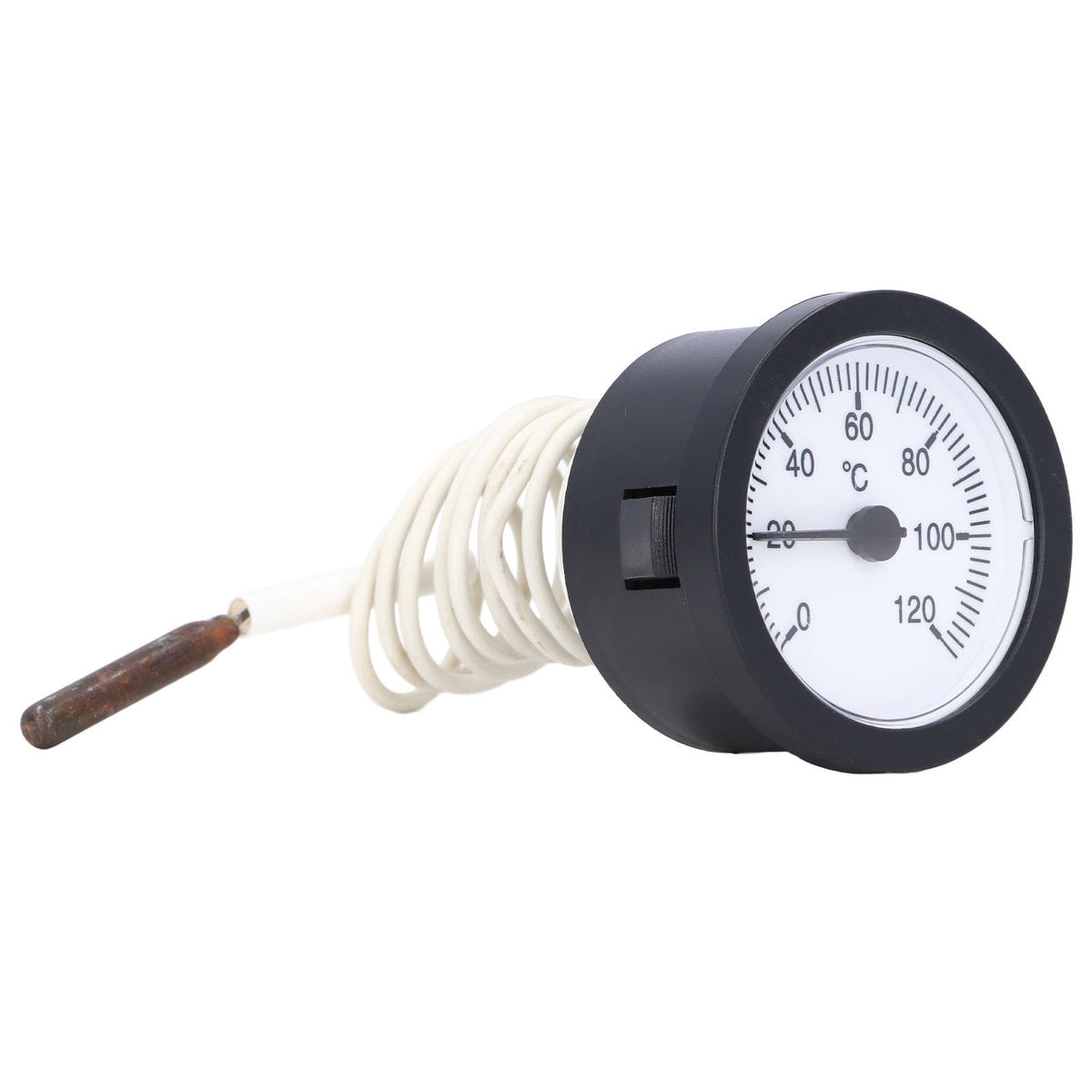 Dial Thermometer 0‑120°C Measuring Range Copper Sensor Clear Temperature Scale 52mm/2.0in Thermometer for Liquid