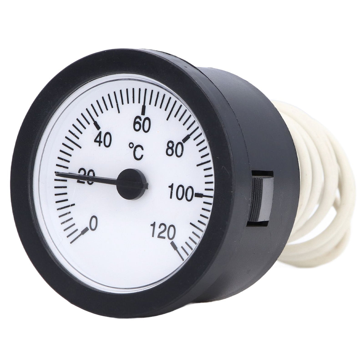 Dial Thermometer 0‑120°C Measuring Range Copper Sensor Clear Temperature Scale 52mm/2.0in Thermometer for Liquid