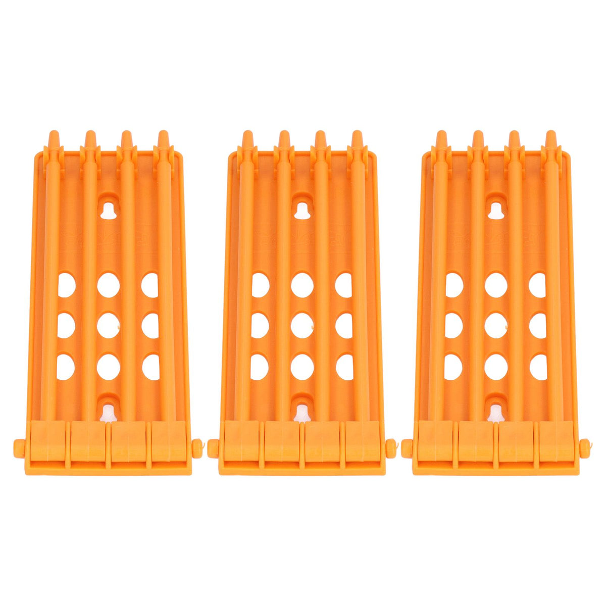 3Pcs Pigeons Foot Rings Frame 4 Column Independent Save Space Racing Pigeons Supplier Foot Place for Pigeons FarmYellow
