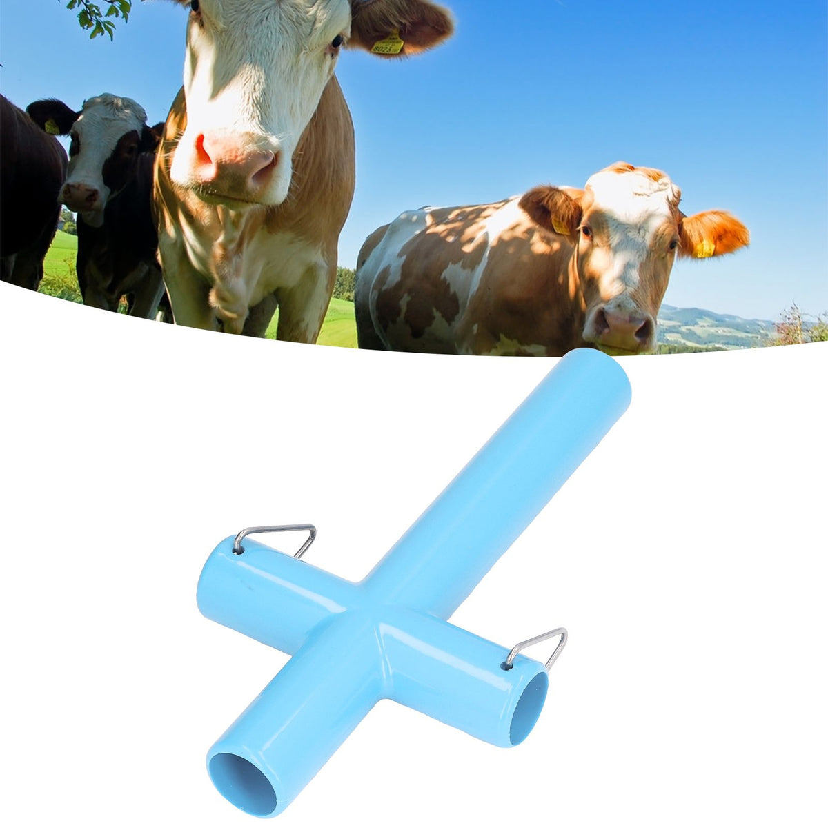 Cow Cattle Mouth Opener Veterinary Mouth Opening Tool Animals Livestock Breeding Equipment for FarmL