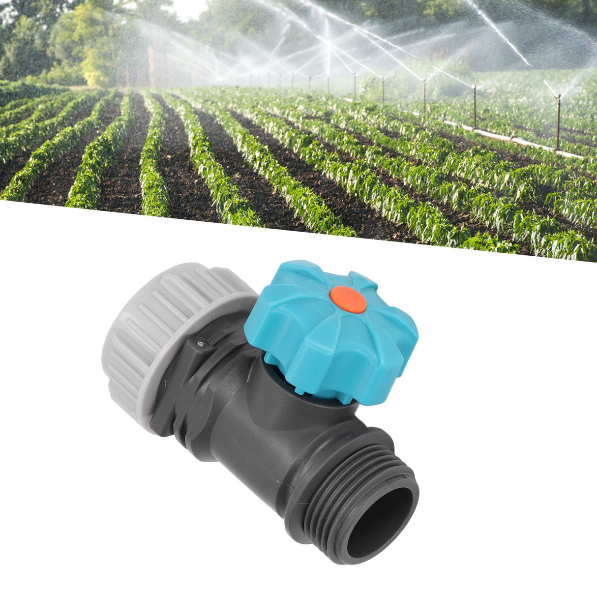 Regulating Ball Valve G3/4 Flexible Operation Firmly Grasp Ensure Spraying Adjusting Ball Valve for Garden Irrigation