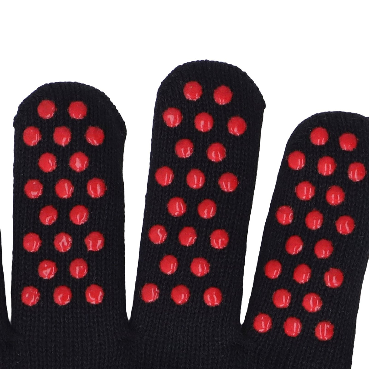 Heat Resistant Gloves 25cm Separate Fingers Hot Proof Mitts Cooking Tool for BBQ Welding