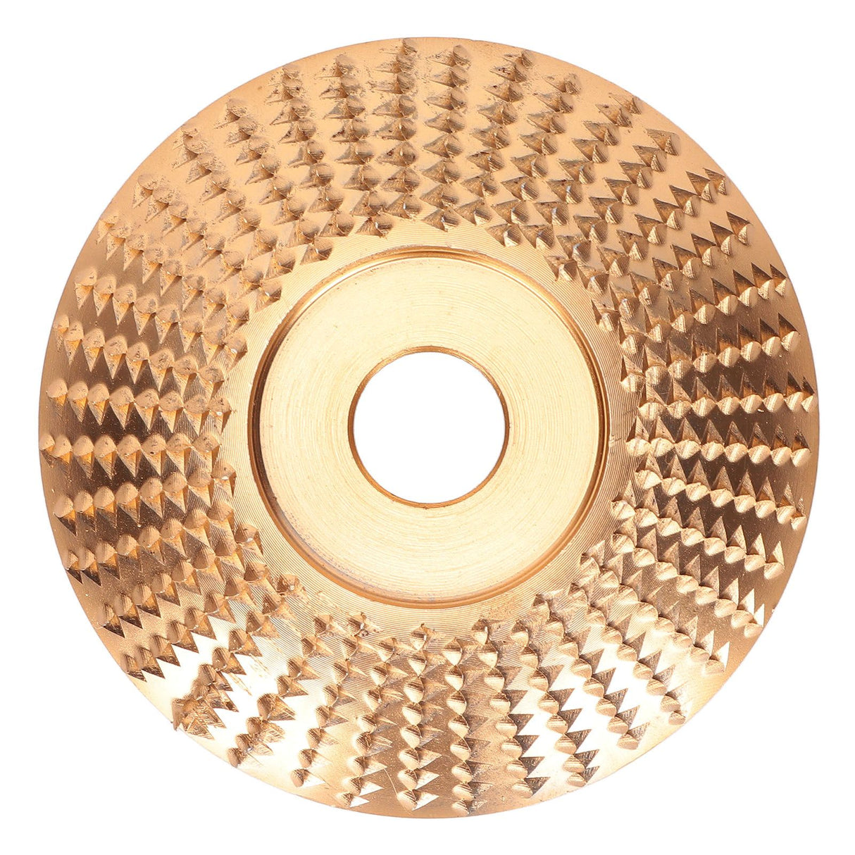 Grinding Wheel High Carbon Steel Saw Disc Quick Clearing Wear Resistant Curved Gold Woodworking Grinder Disc