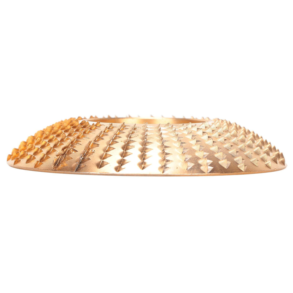 Grinding Wheel High Carbon Steel Saw Disc Quick Clearing Wear Resistant Curved Gold Woodworking Grinder Disc