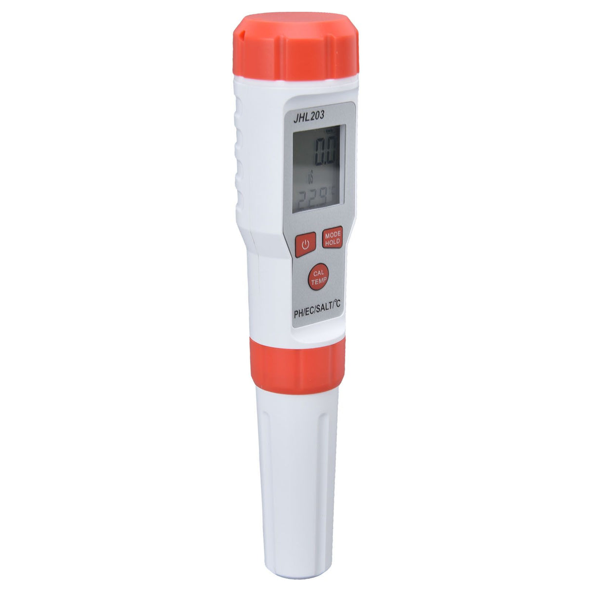 PH Tester 4 in 1 Portable Automatic Recognition Temperature Compensation Accurate Widely Used EC Meter for PH EC SALT