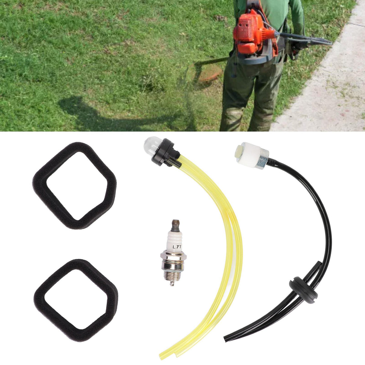 Fuel Line Spark Plug Assembly for Toro Professional Manufacture Wear Resistant with Air Filter
