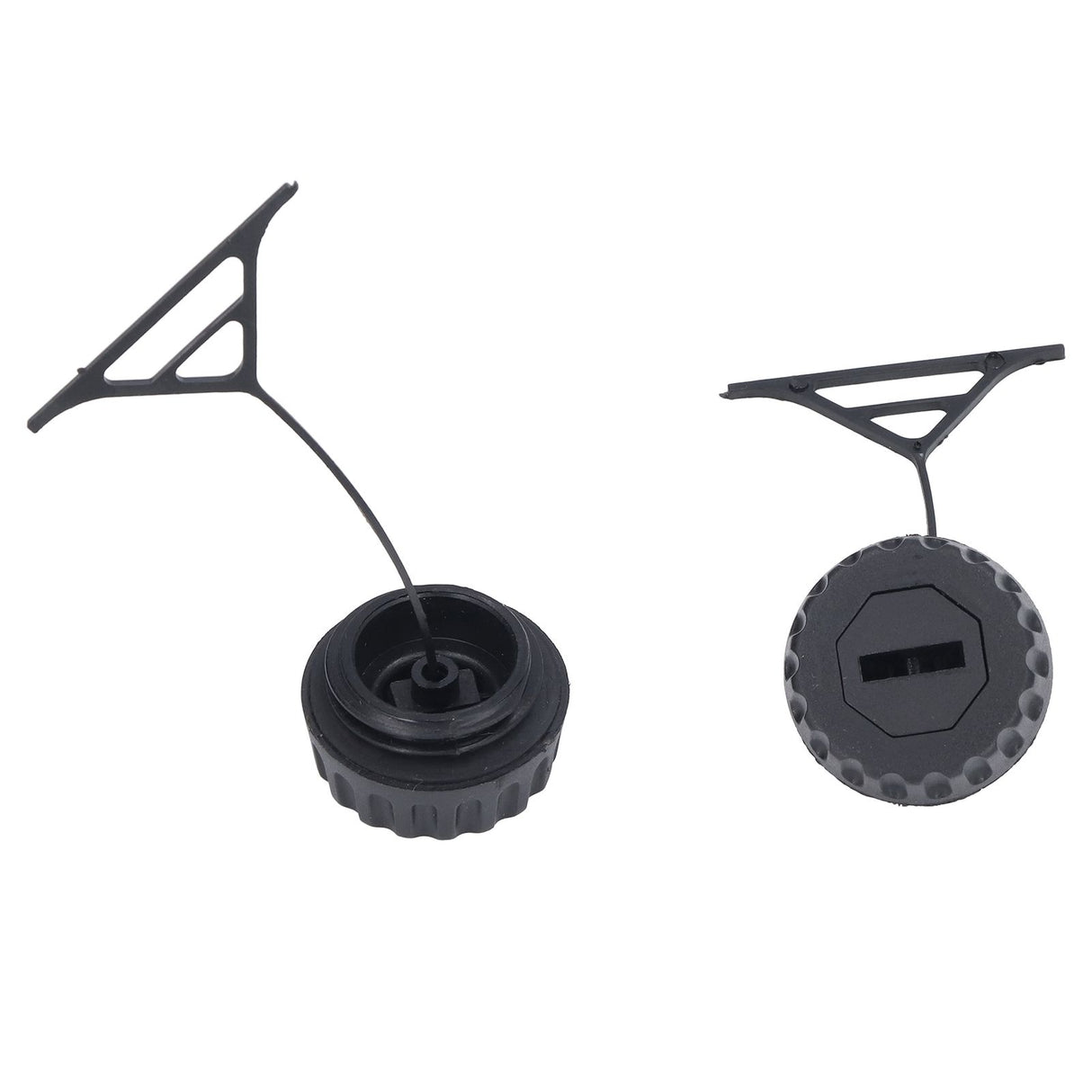 2Pcs Oil Cap Fuel Tank Cap Chainsaw Part for STIHL 066 MS660 OEM 0000 350 0509/0000 350 0520