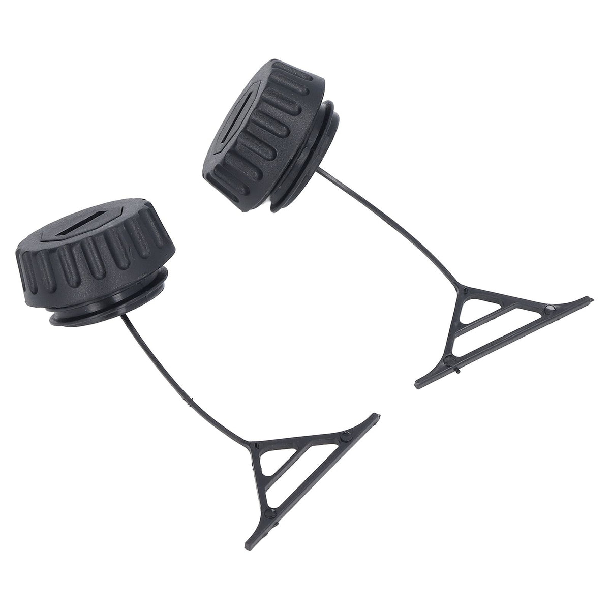 2Pcs Oil Cap Fuel Tank Cap Chainsaw Part for STIHL 066 MS660 OEM 0000 350 0509/0000 350 0520