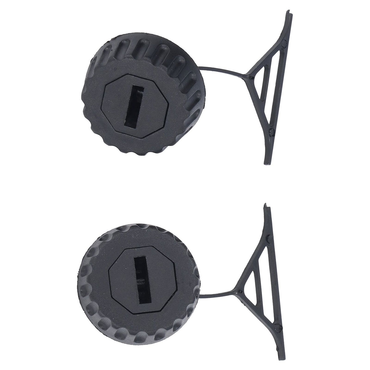 2Pcs Oil Cap Fuel Tank Cap Chainsaw Part for STIHL 066 MS660 OEM 0000 350 0509/0000 350 0520