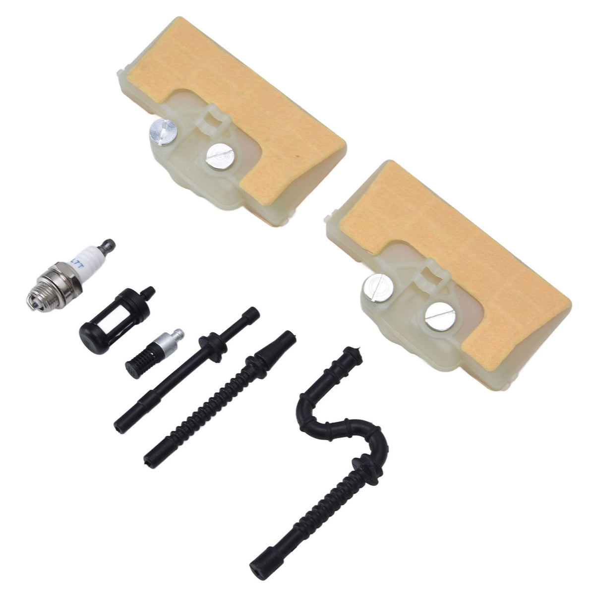 Chainsaw Air Filter Kit Wear Resistant High Accuracy Chainsaw Parts with Fuel Pipe Assembly for MS290 MS390 MS310