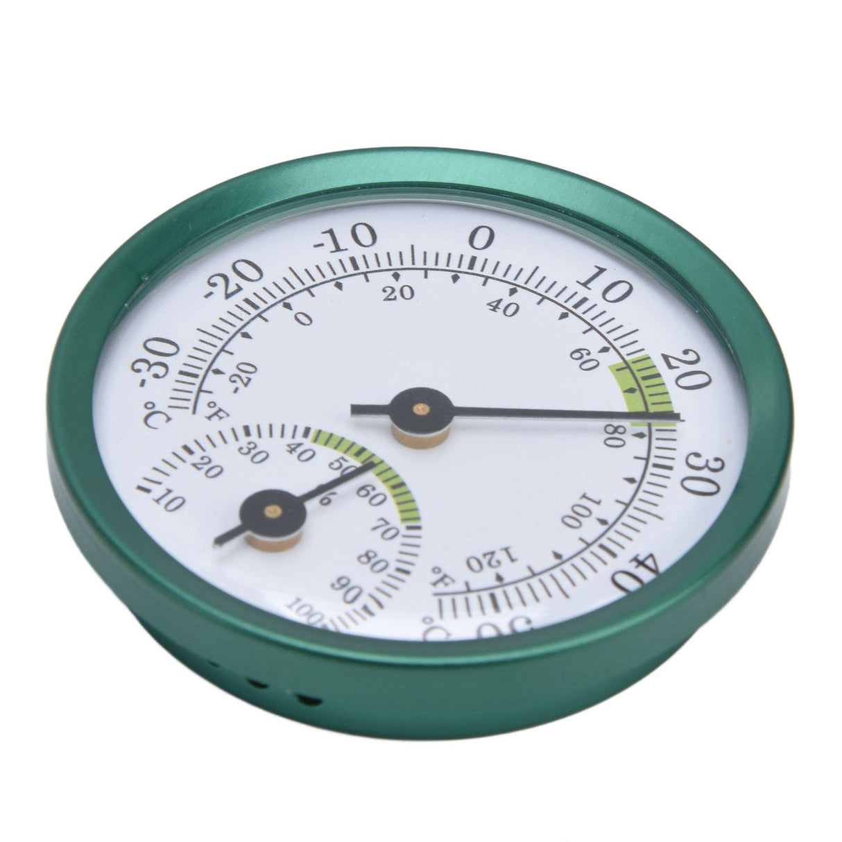 Temperature Humidity Meter Mini Wall Hanging Thin Transparent Dial Large Screen Temperature Humidity Tester