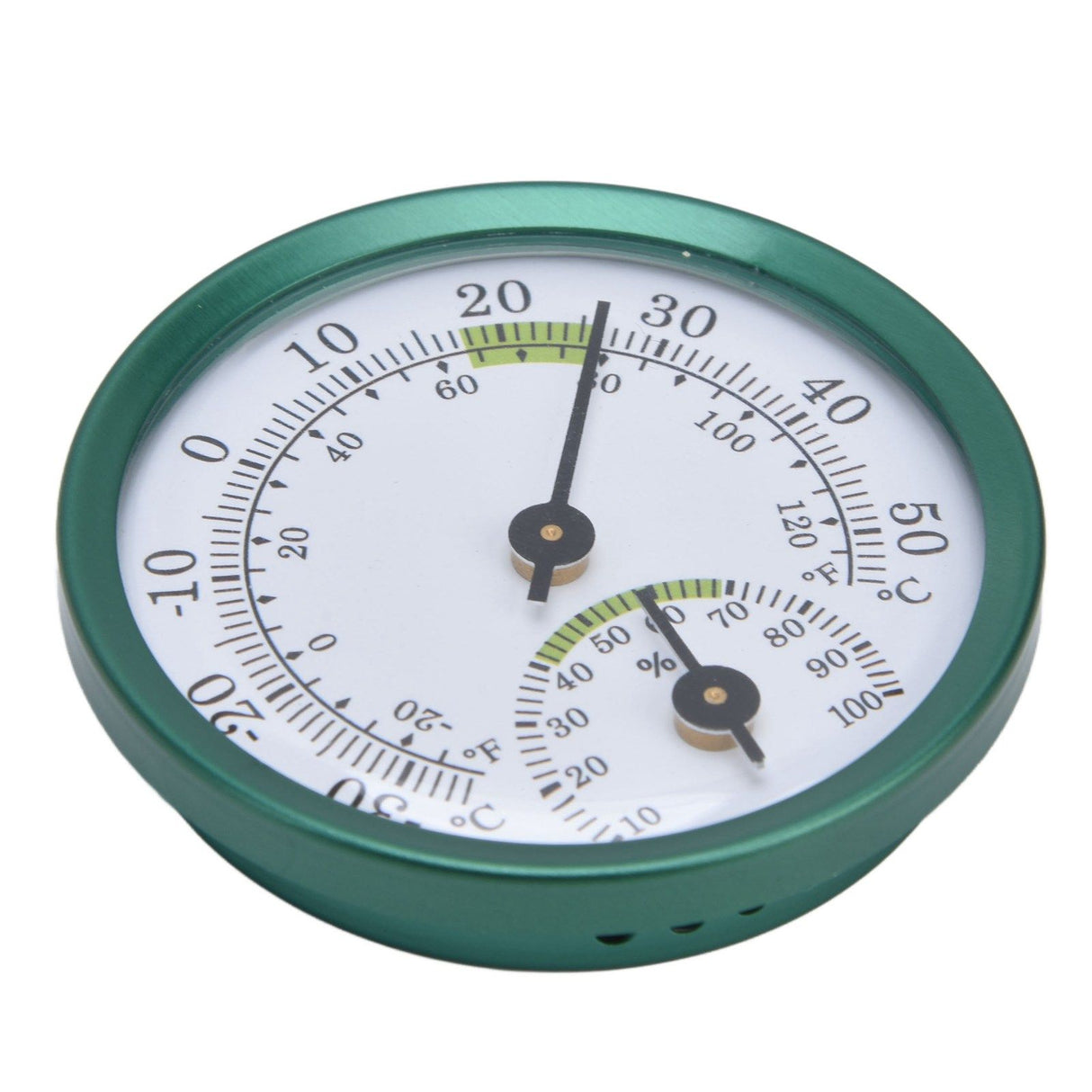 Temperature Humidity Meter Mini Wall Hanging Thin Transparent Dial Large Screen Temperature Humidity Tester