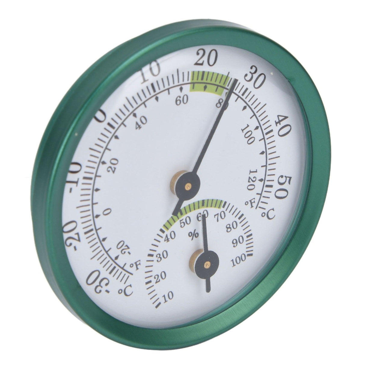 Temperature Humidity Meter Mini Wall Hanging Thin Transparent Dial Large Screen Temperature Humidity Tester