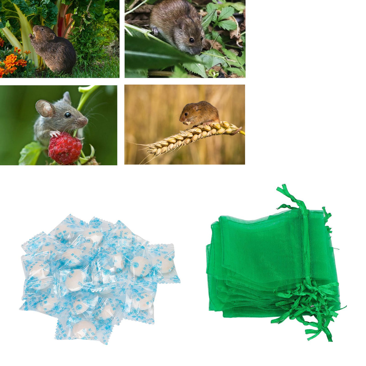 Rodent Repellent Pills Safe Household Gardening Rodent Mouse Essential Oil Repellent Pills