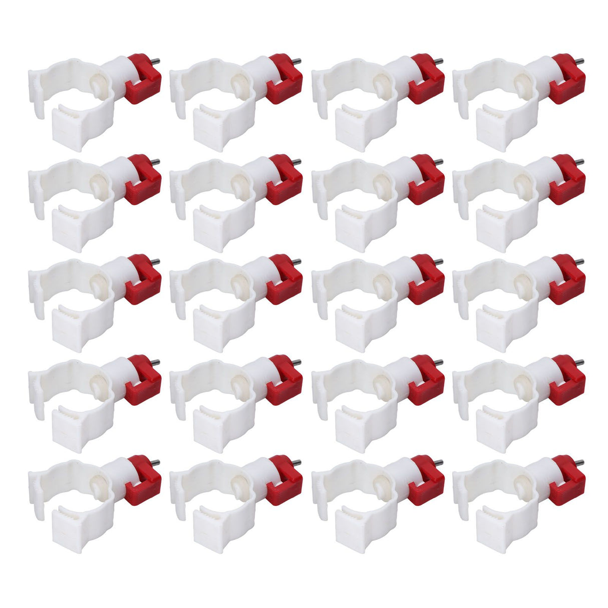 20pcs Chicken Waterer Nipples Multipurpose Chicken Nipple Feeder for Poultry Chicken Duck Bird